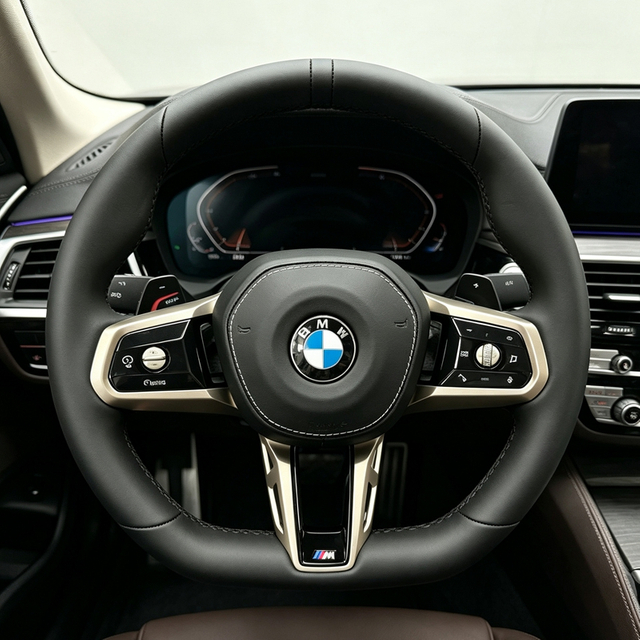 China Plant 2026 Custom Volant Lenkrad Full Leather Steering Wheel G20 G30 M2 G87 M3 G80 M4 G82 M5 F90 G05 G06 X5M F95 X