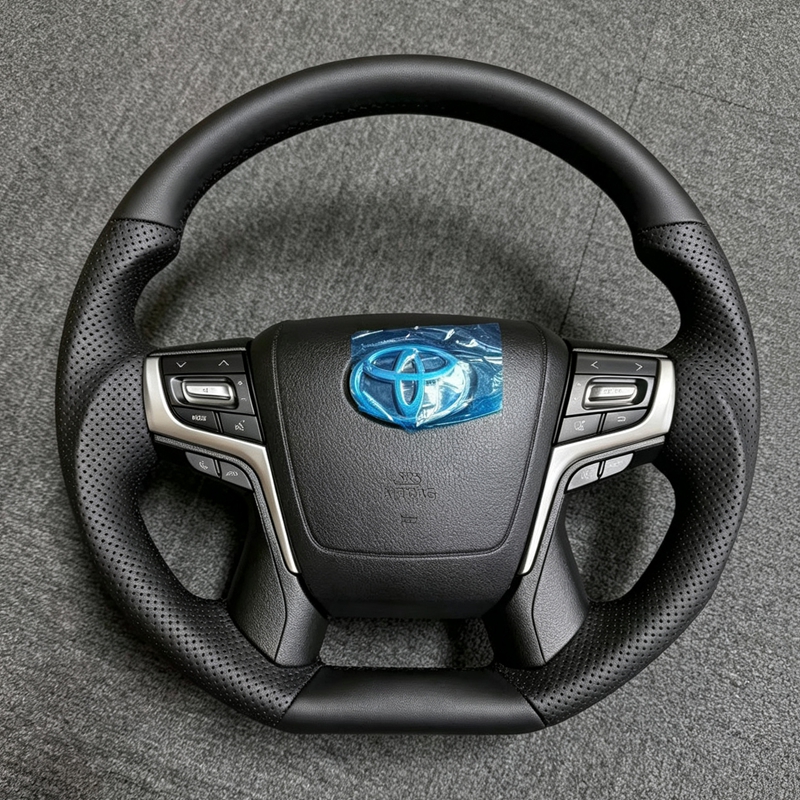 GUGO LC200 Steering Wheel for 2016 Toyota Land Cruiser 200 Steering Wheel Piano Black