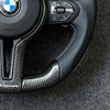 M Sport Carbon Fiber Leather Steering Wheel for Bmw F30 F31 F35 F20 F21 F40 F22 F23 F25 F26 F45 F80 Cool Black Steering Wheel