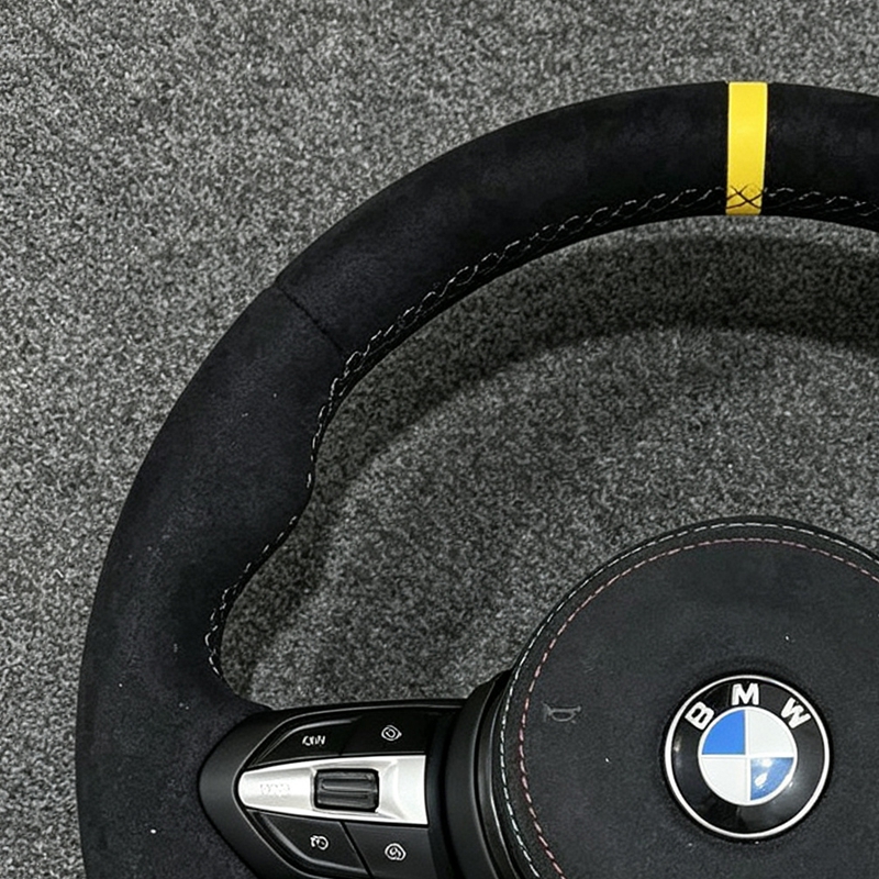 Factory Custom Carbon Fiber LED Leather Steering Wheel for BMW F10 F20 F30 E90 M3 M5 F11 F32 F31 F25 F80 F82 Sport Edition