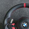 MC Leather Steering Wheel For BMW F10 F11 F20 F21 F22 F25 F30 F31 F32 F33 F34 F36 F01 F06 F07 F12 F13 M3 M5 OEM Design