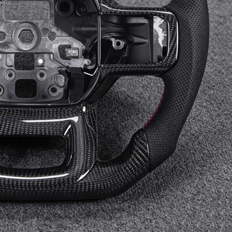 F-150 Forged Carbon Fiber Steering Wheel for Ford F-150 2016 2021 2024 2025 2012 2013 2014 2018 2003 2023 2022 2011 2010 2020