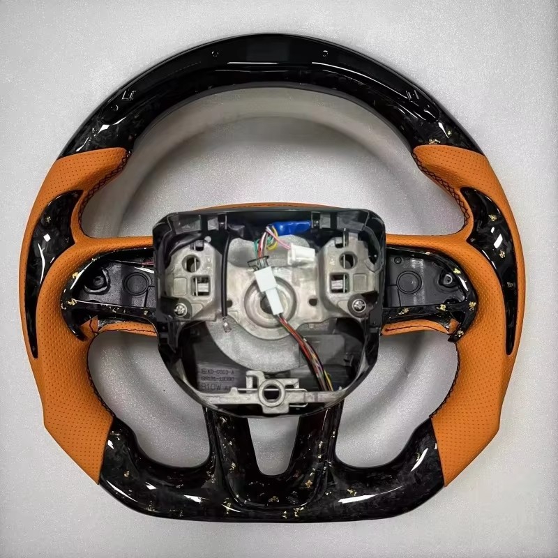 Dodge Challenger Hellcat Carbon Fiber Steering Wheel for Charger RT Demon OEM Upgrade