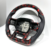 Customized Car Interior Accessories Forged Carbon Fiber Sport Steering Wheel for Ford Raptor F150 F-150 Ranger 2019-2025