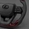 Walnut And Leather Three-spoke Steering Wheel Suitable for The Full Lexus Model Range