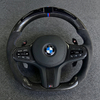 Custom Carbon Fiber LED Steering Wheel for BMW G20 G30 G37 G01 F90 G11 G12 G80 G38 G02 F97 F98 Upgraded Sports Version