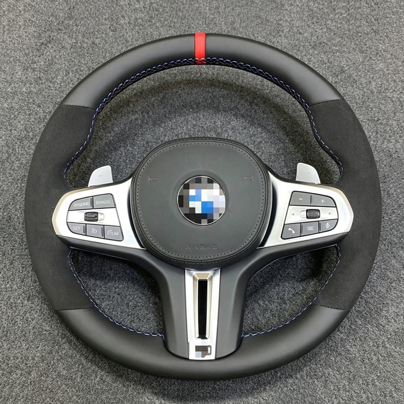 G30 540i Steering Wheel Custom Carbon Fiber Sport M6 for BMW G Series M3 G80 M4 G82 M5 F90 M8 X3m X4m X5m X6m G3x G1x G0x M LCI