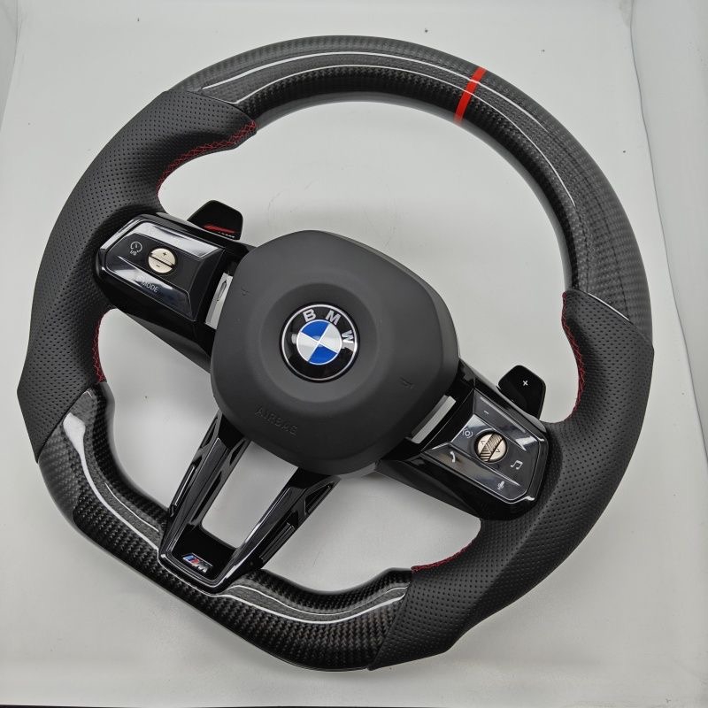 Carbon Fiber LED Steering Wheel Fit For BMW F44 F97 G30 G20 G01 G02 G05 G31 G32 G11 G12 G14 G15 G16 G29 F90 F91 F92 G07 M3M4