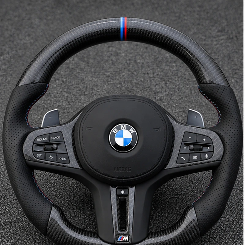 BMW 8 Series G14 / G15 / G16 / M8 F91 / F92 / F93 2018–2025 Custom Steering Wheel | JIONX