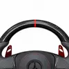 Nappa Leather And Carbon Fiber Steering Wheel for Mercedes AMG A C E GLA GLC GLE GLS CLA And CLS Series Models
