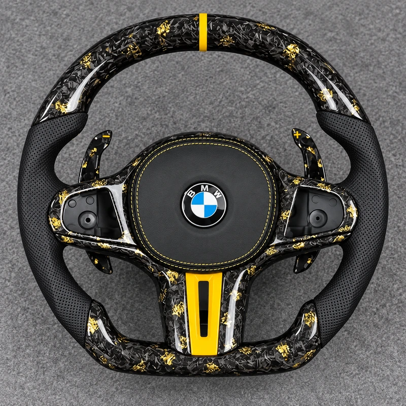 BMW 5 Series G30 / G31 / 540i / M5 F90 2017–2023 Custom Steering Wheel | JIONX