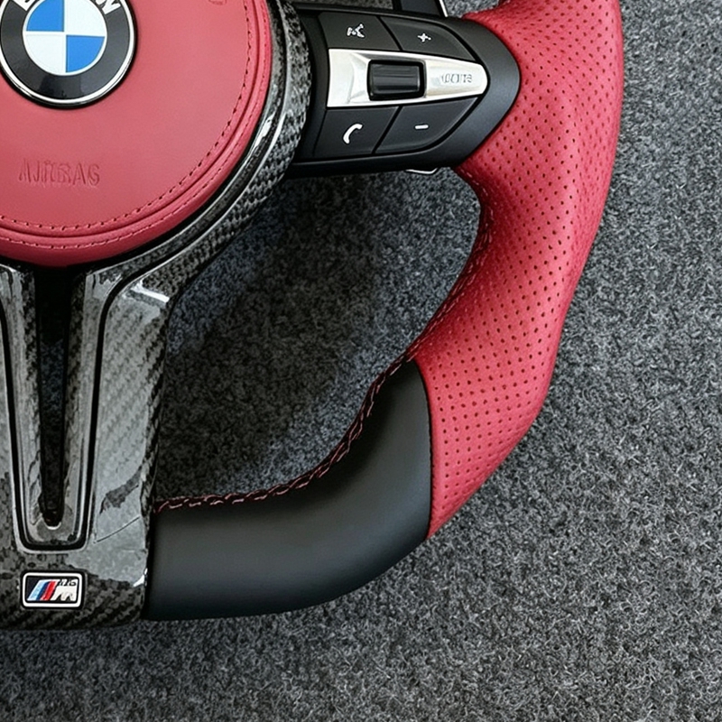 M Sport Car Steering Wheel for BMW M3 M5 F10 F13 F15 F20 F22 F23 F30 F33 F34 X1 F48 X5 F15 X3 F25 F80 E90 E71 E84 Steering Wheel