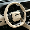 Toyota GR Style Steering Wheel with Control Buttons Carbon Fiber for Alphard 80 Hilux Land Cruiser