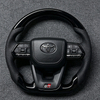 High Quality Peach Wood Steering Wheel Toyota Prado Camry Corolla Alphard Highlander RAV4 Sienna Crown Alts Hilux Noah Lexus