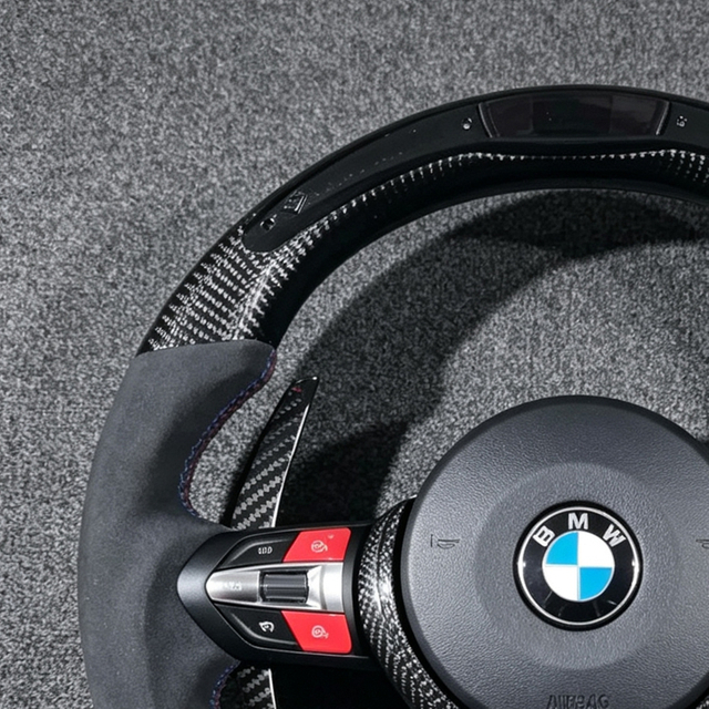 Factory OEM Carbon Fiber Leather Sports Steering Wheel for F10 F30 F31 F32 F20 X5 X6 M3 M4 M5 Wholesale