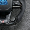 Factory Direct Low Price 3D Carbon Fiber Leather Steering Wheel Upgrade for Toyota Hilux Fortuner Land Cruise GR Toyota