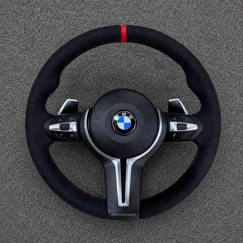 For BMW X3 E83 2003-2010 Custom Nappa Leather Sport Steering Wheel | JIONX