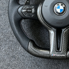 BMW F01 F06 F10 F11 F12 F20 F21 F22 F25 F26 F30 F31 F32 F33 F34 F36 M3 F80 M4 F82 M5 F90 Blue and red M sport steering wheel