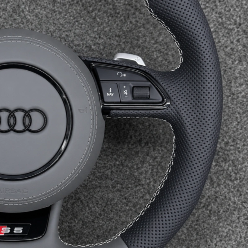 JIONX Full Factory Multifunction Buttons Compatible For Audi Steering Wheel Upgrade