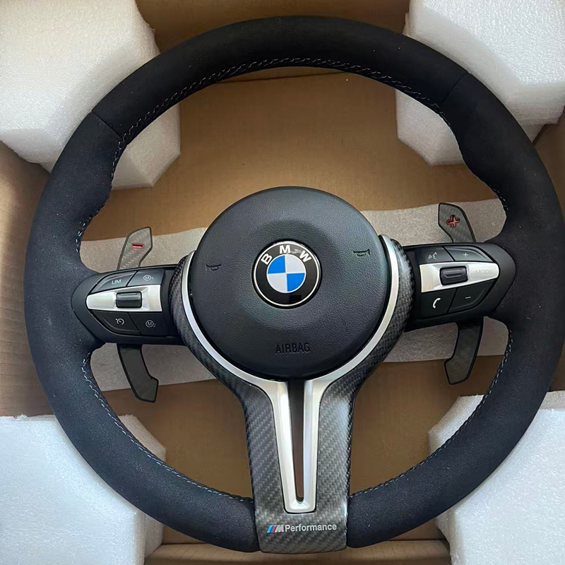 LED Steering Wheel For BMW F10 F20 F30 F32 F22 F07 430i 218i M3 M5 Custom Carbon Fiber Personalized Steering Wheel