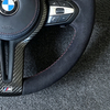 Carbon Fiber LED Steering Wheel For BMW F10 F20 F30 M2 M3 M4 M5 F80 F45 F42 Perforated Leather Racing Wheel Car Accessories