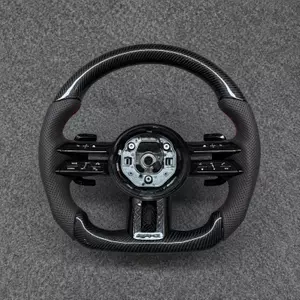Custom Carbon Fiber Steering Wheel for Mercedes AMG W205 W212 W222 W253