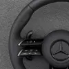 Black Leather AMG Steering Wheel Upgrade for Mercedes W166 W217 W218