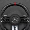 Mercedes Benz AMG Carbon Fiber Steering Wheel Upgrade with Paddle Shifters W205 W212 W190 W166 W177 W214 W216 W217 W218 W222 W253 W257 W463 W464
