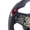 Custom LED Smart Sports Design Real Carbon Fiber Steering Wheel for 2015 Dodge Charger Challenger Hellcat Durango SRT
