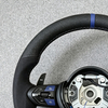 Suitable for BMW F10 F11 F20 F30 F12 F13 M3 M5 leather perforated steering wheel tri color stitching