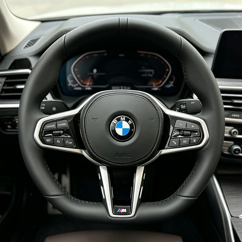 New Carbon Fiber Sports Steering Wheel for BMW CS M4 1,2,3,4,5 Series M3/M5 X3/X5 7 Series M6 X4-G20-G38-G30-G28-G87G02Supra A90