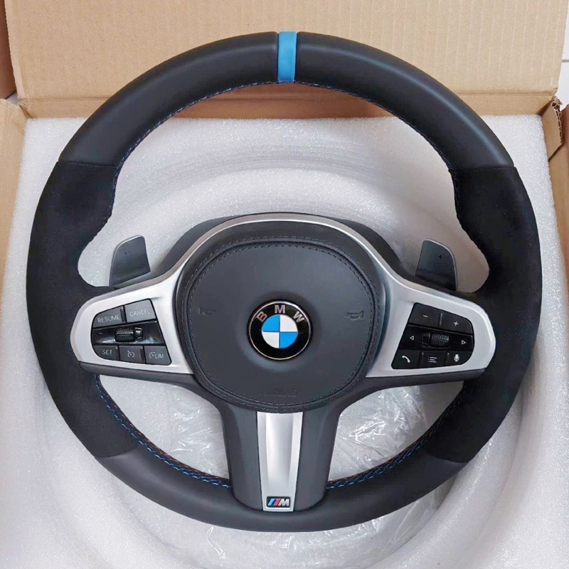 Custom Real Carbon Fiber Steering Wheel for BMW G05 G20 G30 G2X G3X X5 X3M X4M M2 M3 M4 M5 M8 Z4 840i 740i 540i 440i 340i 330i