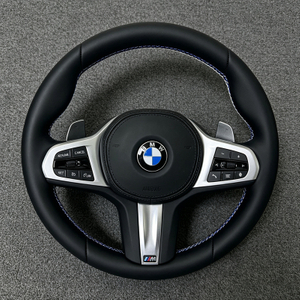For BMW CS G Series F30 G20 G22 G23 G26 G80 G81 G30 G32 G34 G36 M3 M4 M5 M Sport Carbon Fiber Steering Wheel 2020 2021 2022 2023