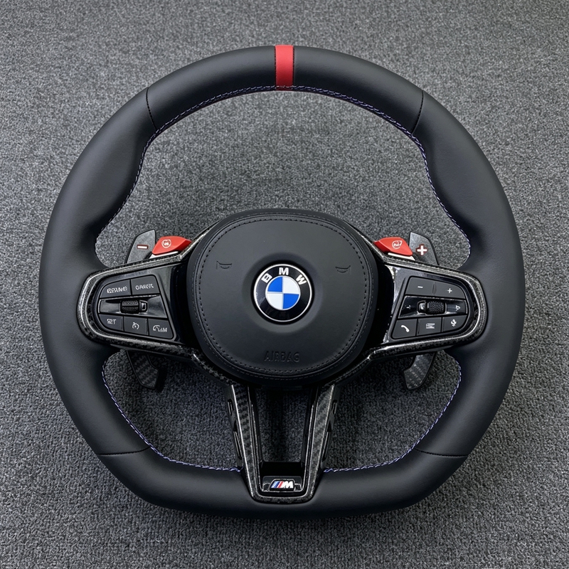 For BMW LCI G Series M340i G10 G11 G12 G20 G21 G23 G26 G29 G30 G32 G42 M2 M3 M4 Car Steering Wheel Carbon Fiber Car Accessories