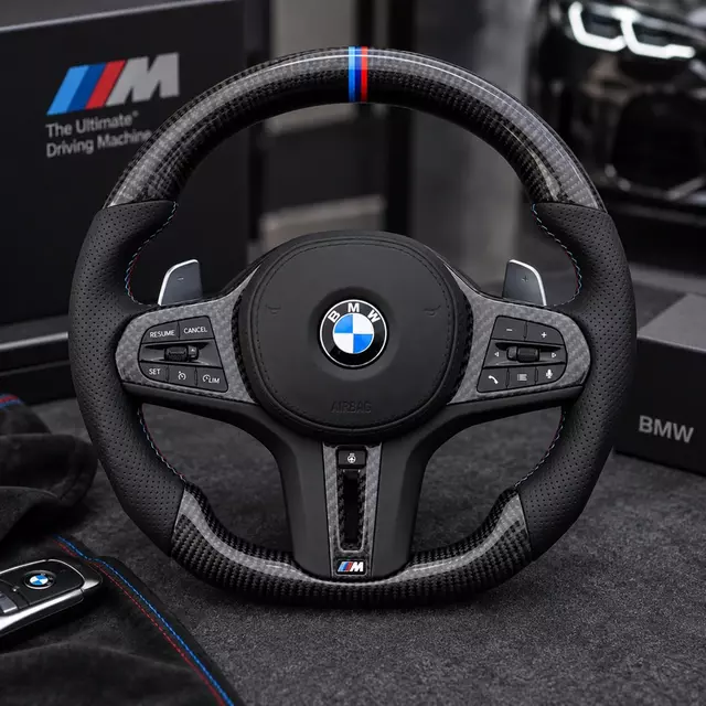 BMW 8 Series G14 / G15 / G16 / M8 F91 / F92 / F93 Custom Steering Wheel | JIONX