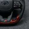 Carbon Fiber Steering Wheel for Toyota LC Alphard 80 Series Land Cruiser Prado Crown GR Custom Interior Modify Accessories