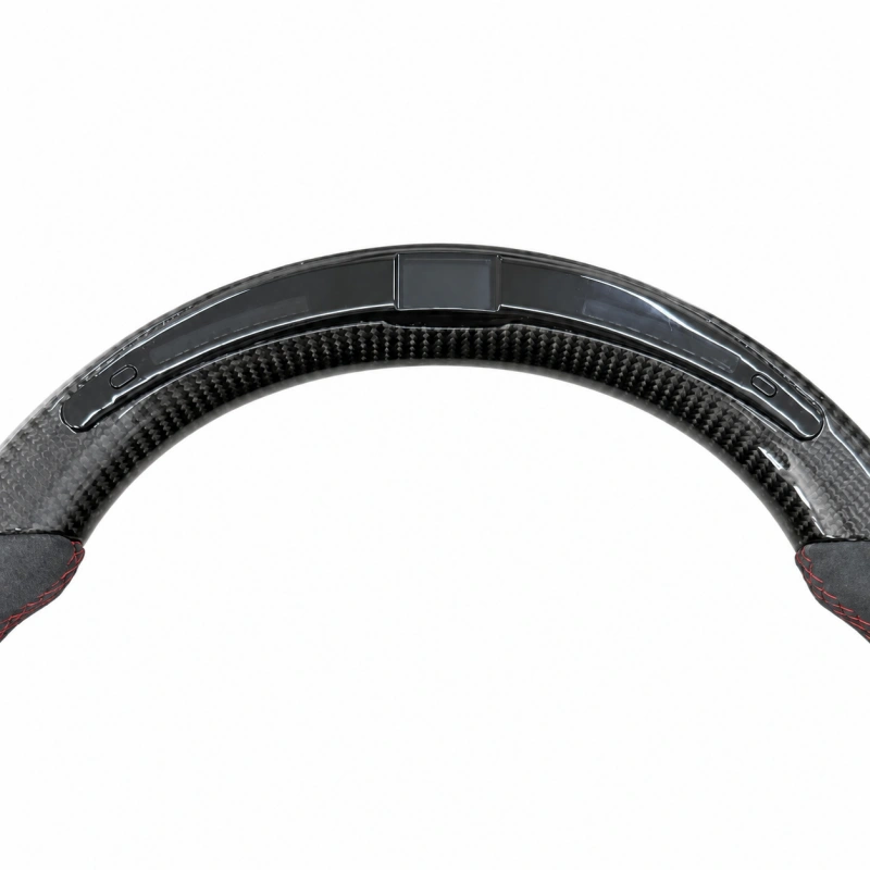Alcantara and Carbon Fiber LED Steering Wheel for Mercedes-AMG W218, CLA45, W207, S500, W220, A180, CLS, X218, W238, 63, C63, GLC, E350, W215, C117, C43