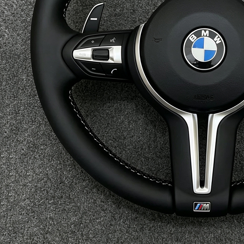 Car Leather Steering Wheel for BMW M3 M4 M5 M6 F30 F10 F15 F36 F01 F20 F22 F25 F31 F32 E70 E71 E90 E91 E92 X1 X2 X3 X4 X5 X6