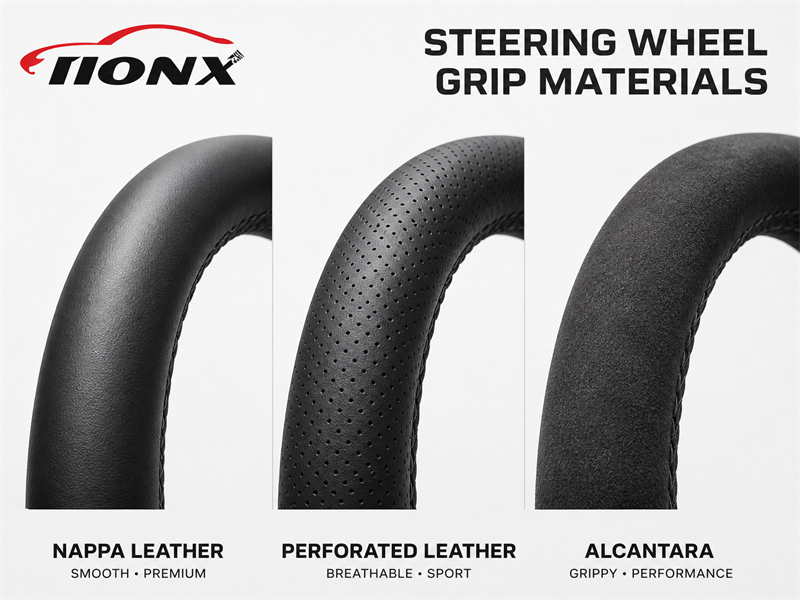 Nappa Vs Alcantara Custom Steering Wheel | JIONX