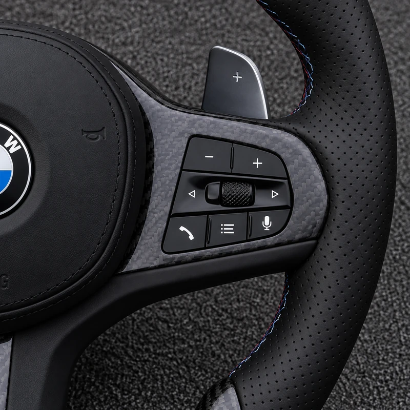 BMW 3 Series E46 / M3 E46 1998–2006 Custom Steering Wheel | JIONX
