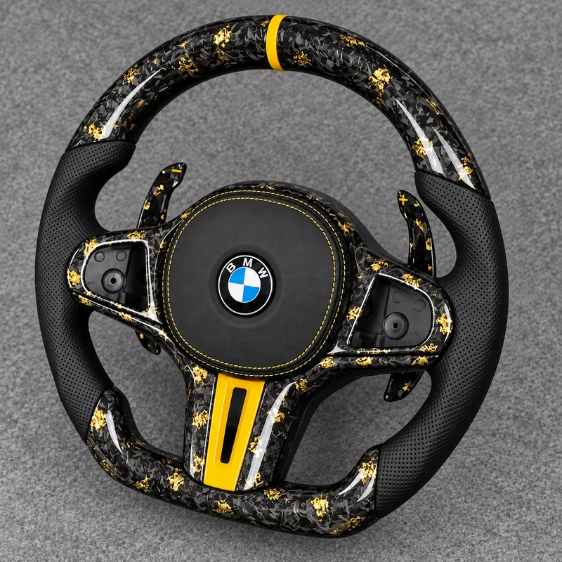 BMW 5 Series G30 / G31 / 540i / M5 F90 2017–2023 Custom Steering Wheel | JIONX