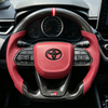 Carbon Fiber Steering Wheel for Toyota Hilux Land Cruiser Dmax F150 Ranger Triton L200 Custom Steer 4x4 Forged Wheel