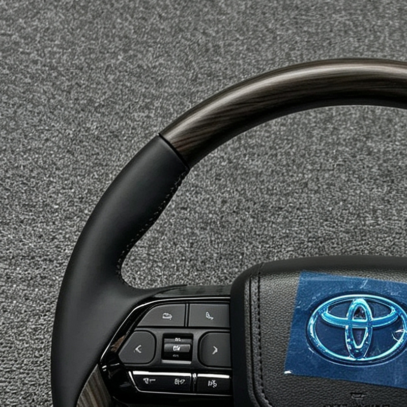 Modification Carbon Fiber Steering Wheel for Toyota Corolla LC300 Fortuner Land Cruise GR Car Steering Wheel