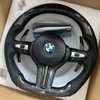 M Sport Leather D-Shape Steering Wheel for BMW 7 Series 2 Series X3 X4 M3 F22 F30 F35 M6 F90 F10 F25 F06 F11 Plug and Play