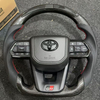 Toyota Leather Steering Wheel for toyota toyota Hilux Gr Fortuner Camry Supra MK5 A90 79 Series Corolla GT 86 Lc300 Lc200
