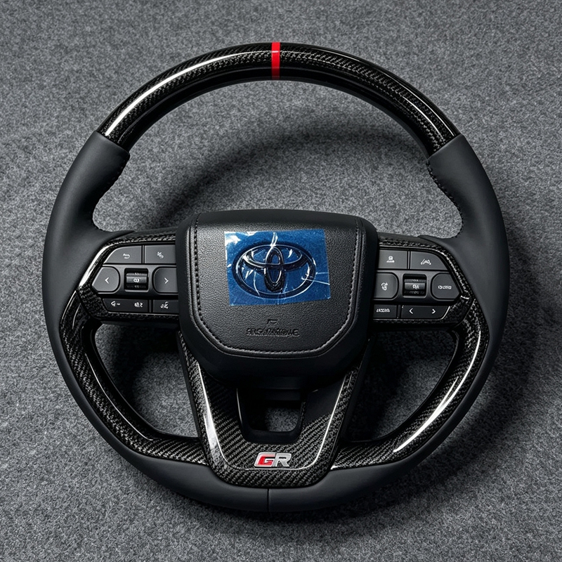Customized Factory Direct Steering Wheel Suitable for Toyota Land Cruiser LC300 LC200 FJ LC79 LC76 Hilux Corolla