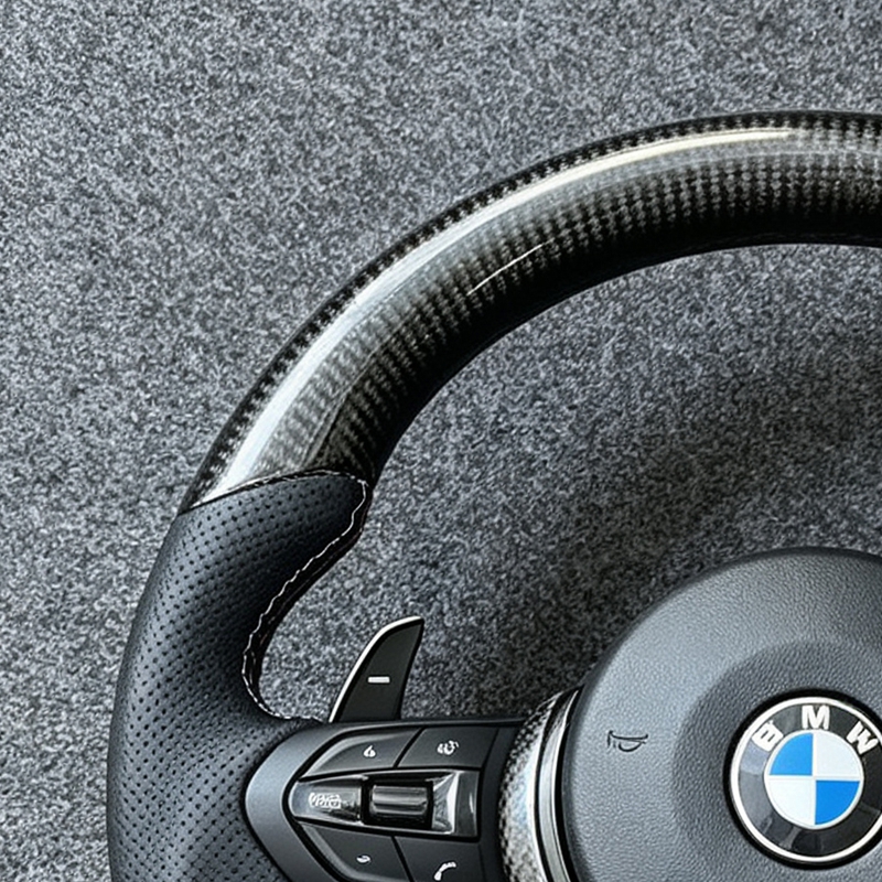 The Steering Wheel M3 M5 E90 Suitable For Bmw F30 F10 F31 F20 E60 E90 Material Leather Sports Steering Car Accessories