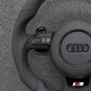 JIONX Soft Breathable Perforated Leather Grip With Precise Hand Stitching Audi Sport Steering Wheel