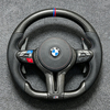 F Series Flat Bottom Carbon Fiber Leather Steering Wheel for BMW F30 340i F10 535i F32 F20 F36 F22 M4 F82 X5 F15 M3 F11 F31