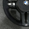 LED M Style Alcantara Carbon Fiber Steering Wheel for BMW M3 M5 F06 F10 F11 F15 F16 F20 F21 F25 F30 F36 F22 F90 F32